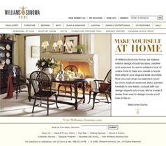 2006 - Williams-Sonoma Home.com Launches