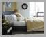 corner-leg platform headboard + bed frame and shadow leaf organic duvet cover and shams