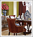 Royce dining table, Ava Chair & Mason credenza