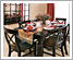 Amherst dining table & Aaron chairs