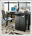 Rolling file cabinet